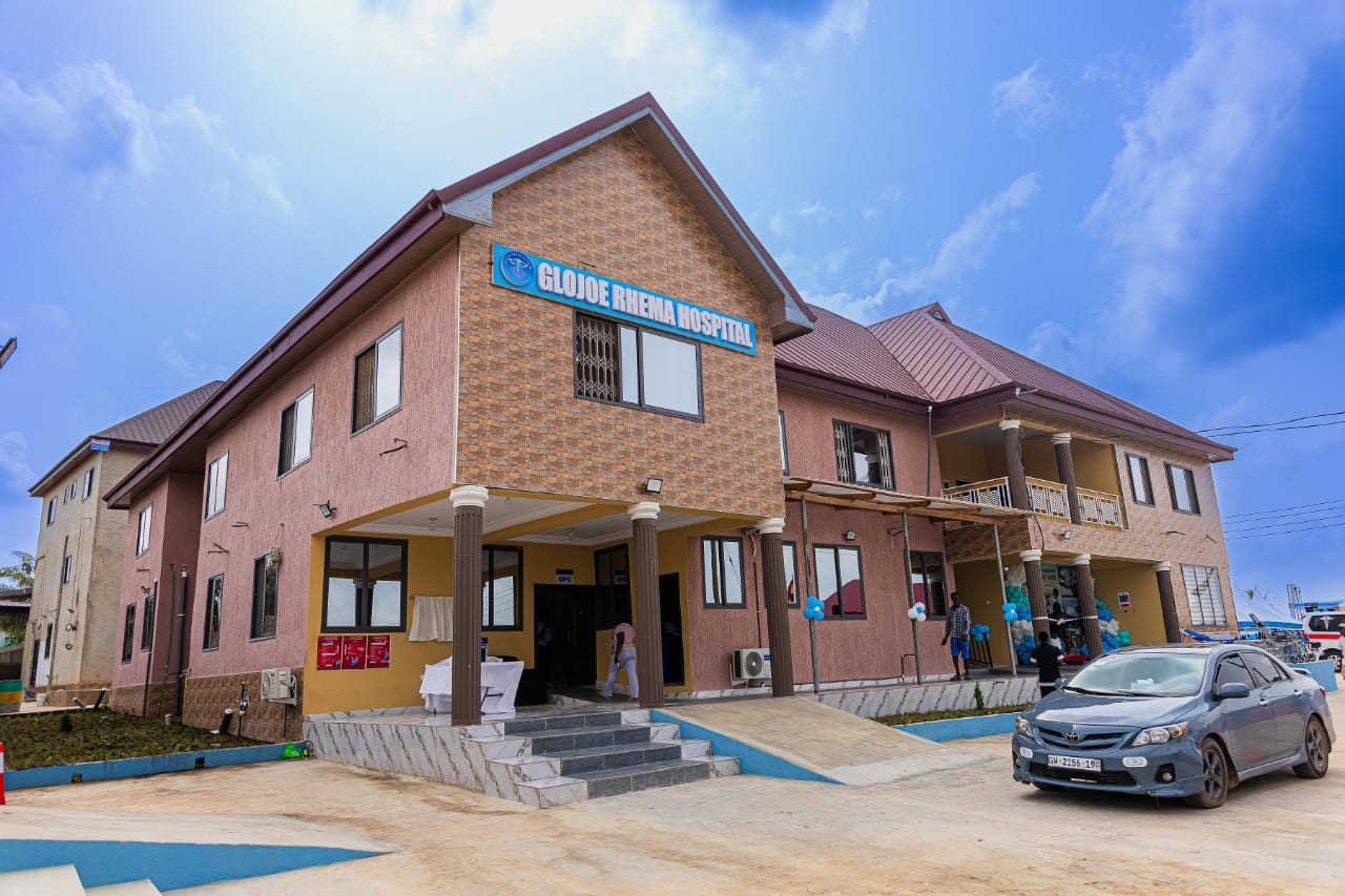 Glojoe Rhema Hospital building exterior